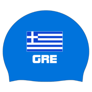 SILICON GREEK FLAG CAP 02 ΜΠΛΕ